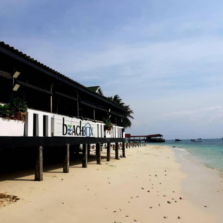 Beach Box Perhentian Kampong Pasir Hantu Bagian luar foto